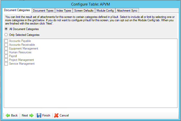 ViewpointConfigureTabledialogboxDocumentCategoriestab-mh