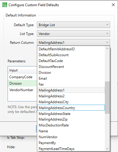 ConfigureCustomFieldDefaultsdialogboxReturnColumnfielddropdown-mh