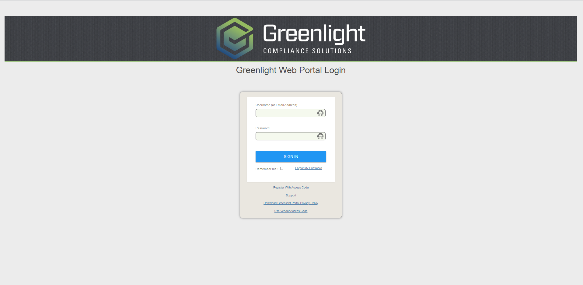 GreenlightPortalloginscreen-mh