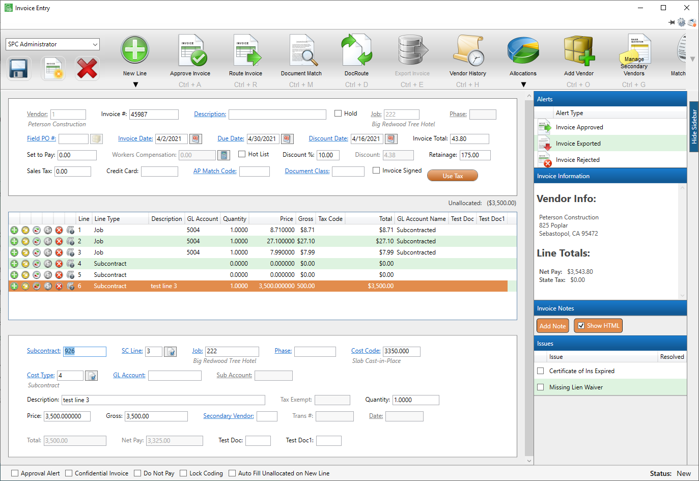 InvoiceEntryNewLineSubcontractlinedetail-mh