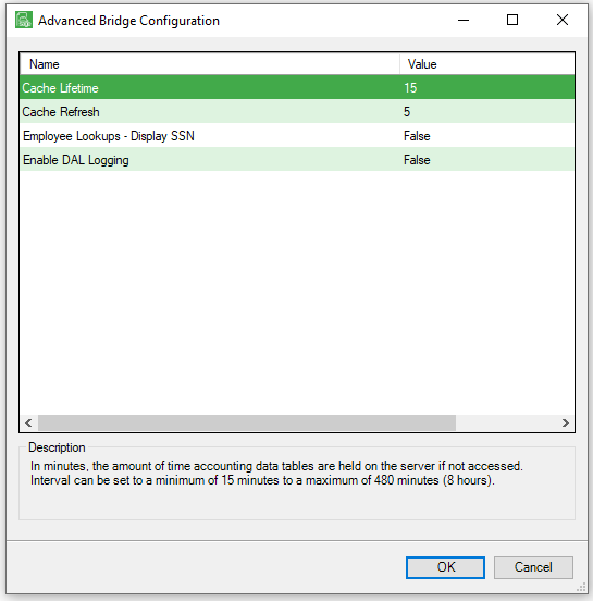 Sage100ContractorBridgeAdvancedSettings