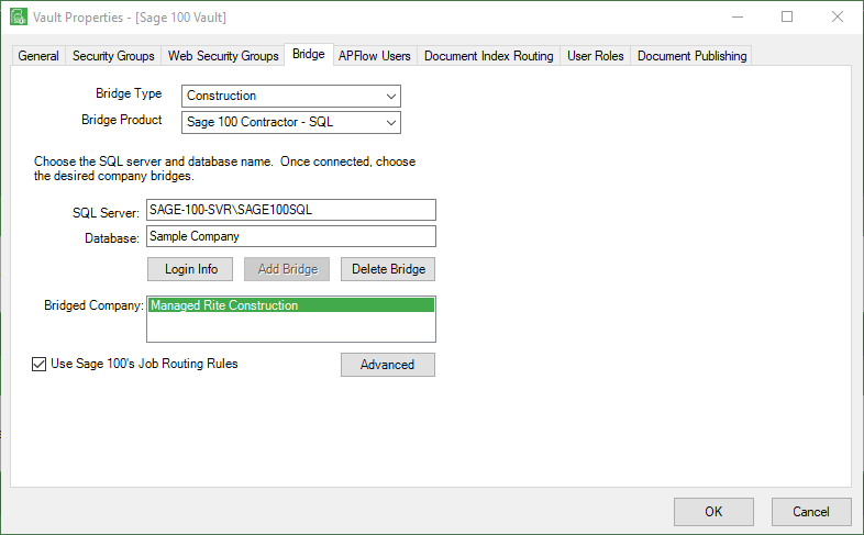 Sage100ContractorSQLBridgeSettings