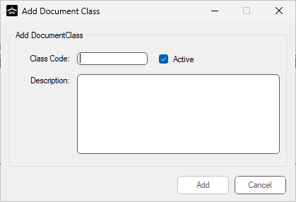 AddDocumentClass