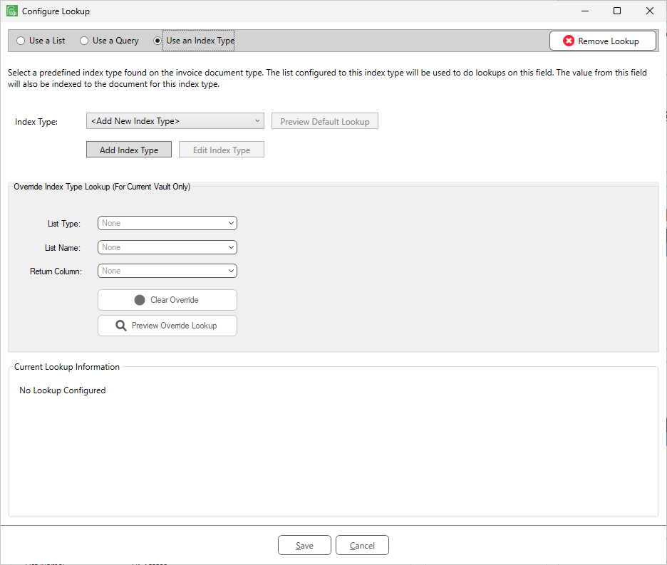 ConfigureInvoiceEntryFieldsCOnfigureLookupUseanIndexList-mh