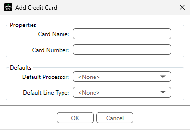 CreditCardImporterManageCreditCardDefaultsAddCreditCardwindownew-mh