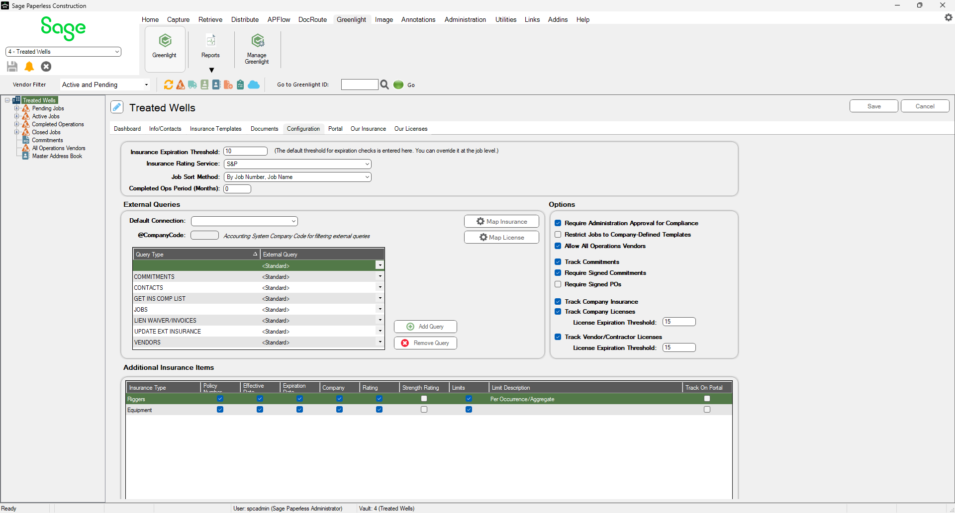 GreenlightCompanyConfigurationExternalQueriespanepopulated-mh