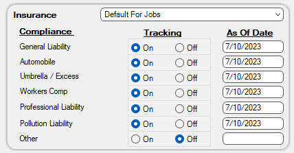 GreenlightJobmainscreenInsurancetabinsurancetrackinggrid-mh