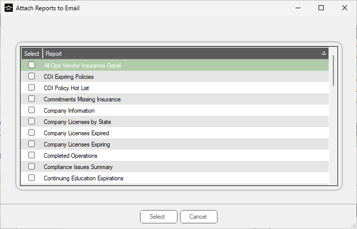 GreenlightManageGreenlightEmailTemplatestabwindowAddreportAttachReportstowindow-mh