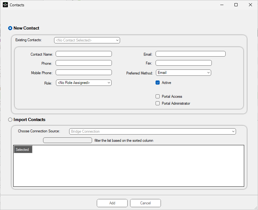 GreenlightMasterAddressBookmainpageAddContactContactswindow-mh