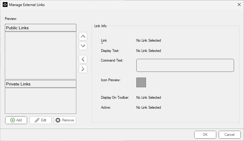 ManageExternalLinksScreen