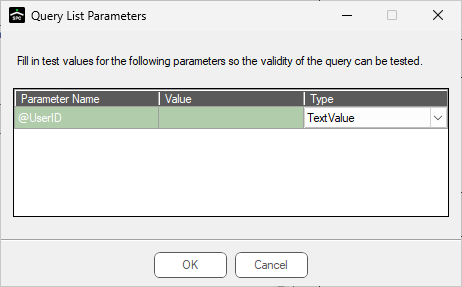 QueryListParameters