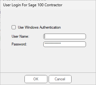 Sage100ContractorSQLLoginDetails