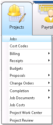 Sage100JobRoutingProjectdropdownmenu-mh