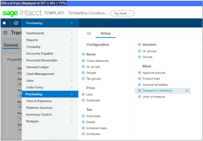 VaultPropertiesIntacctPurchasingConfigurationIntacctscreenTransactiondefinitions-mh