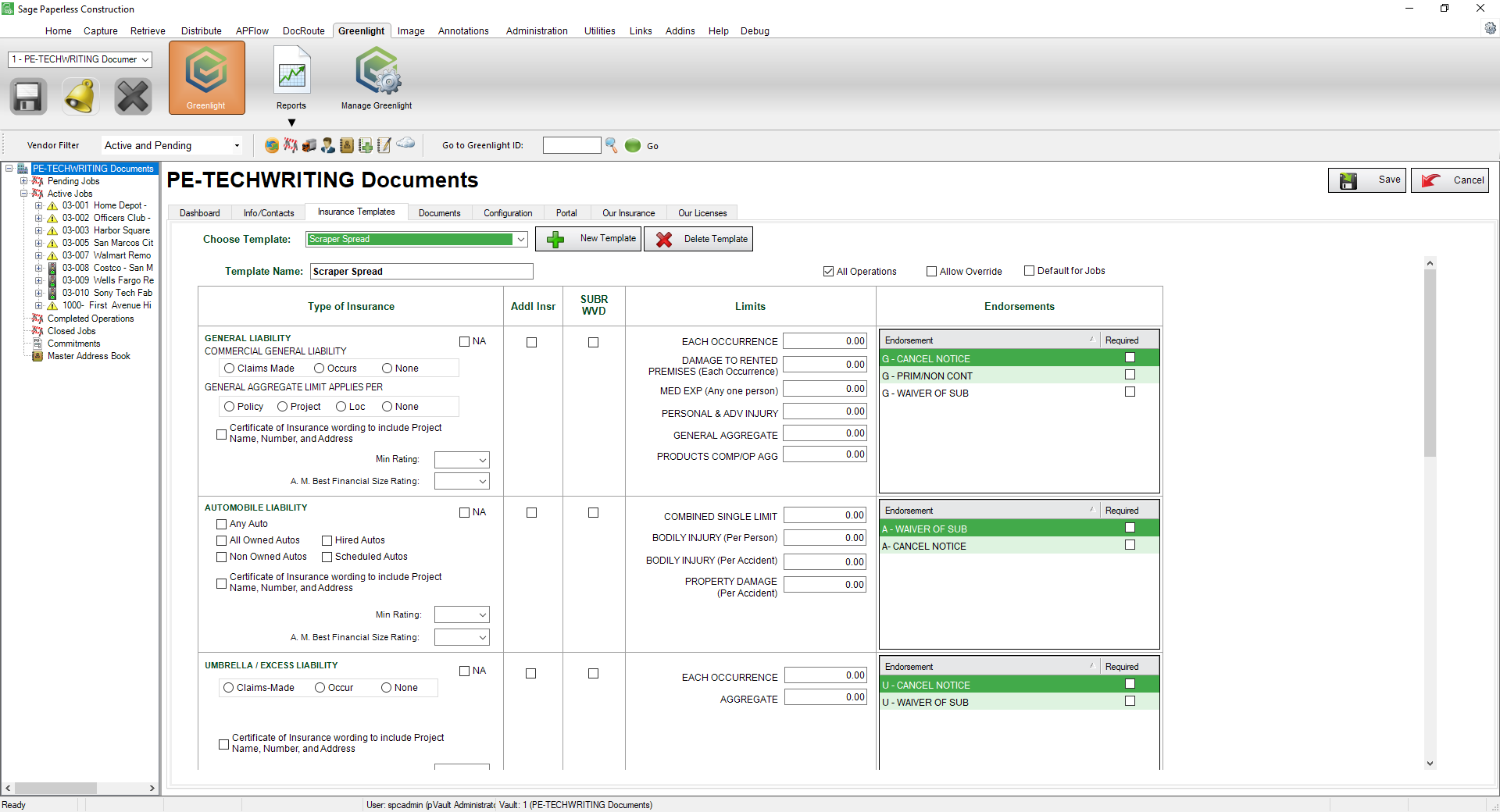 GreenlightmainscreenInsuranceTemplatestaballoperationsblanket-mh