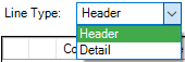 ManageAPFlowExportingtabAddJobConfigurationtabLineTypefielddropdown-mh