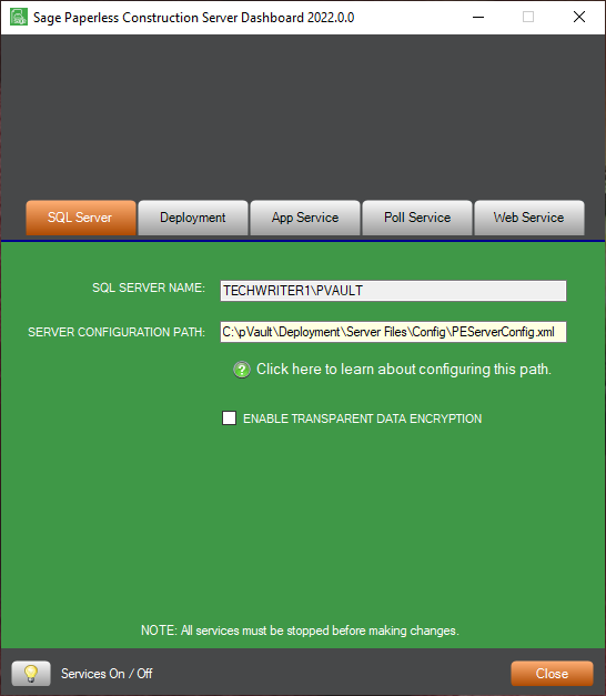 ServerDashboardSQLServerTab